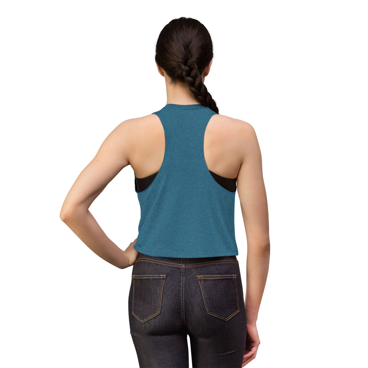 TTYJGLR Green Bulldog Logo - Women's Crop Top