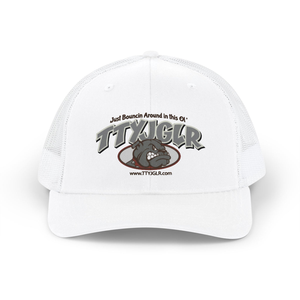 TTYJGLR Bull Dog Trucker Hat - Gray