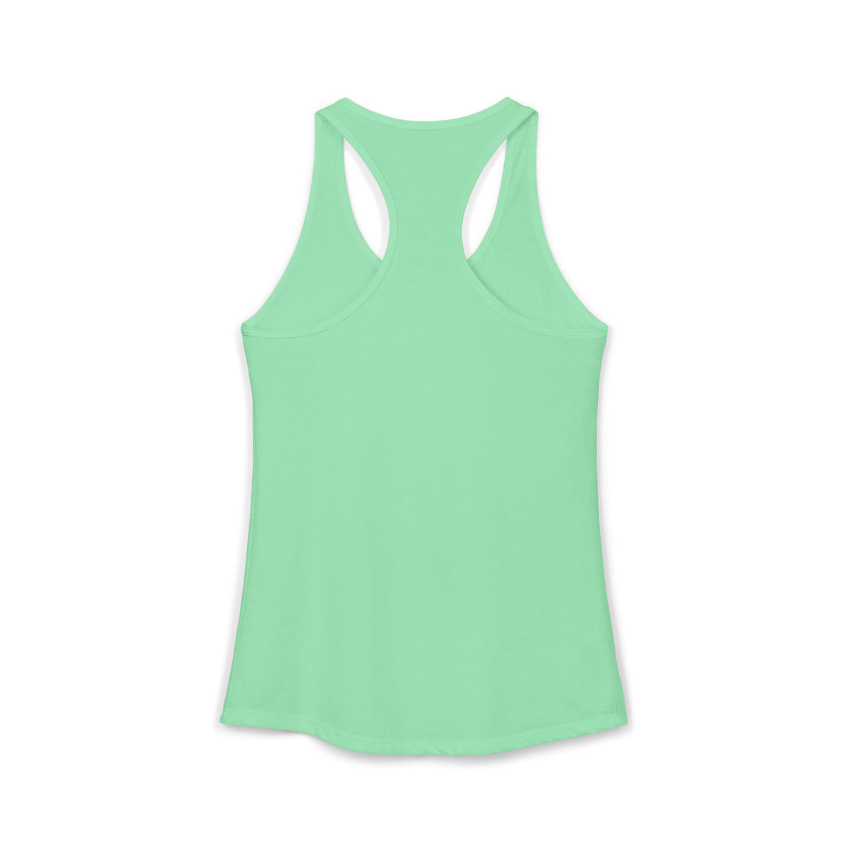 Women's Ideal Racerback Tank, Bulldog - Green (runs a little small)