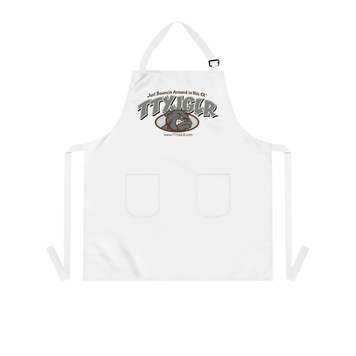 Fire House Cook Apron, TTYJGLR, Gray Bulldog.  This one is called "Demo D" for my boy Denny!!
