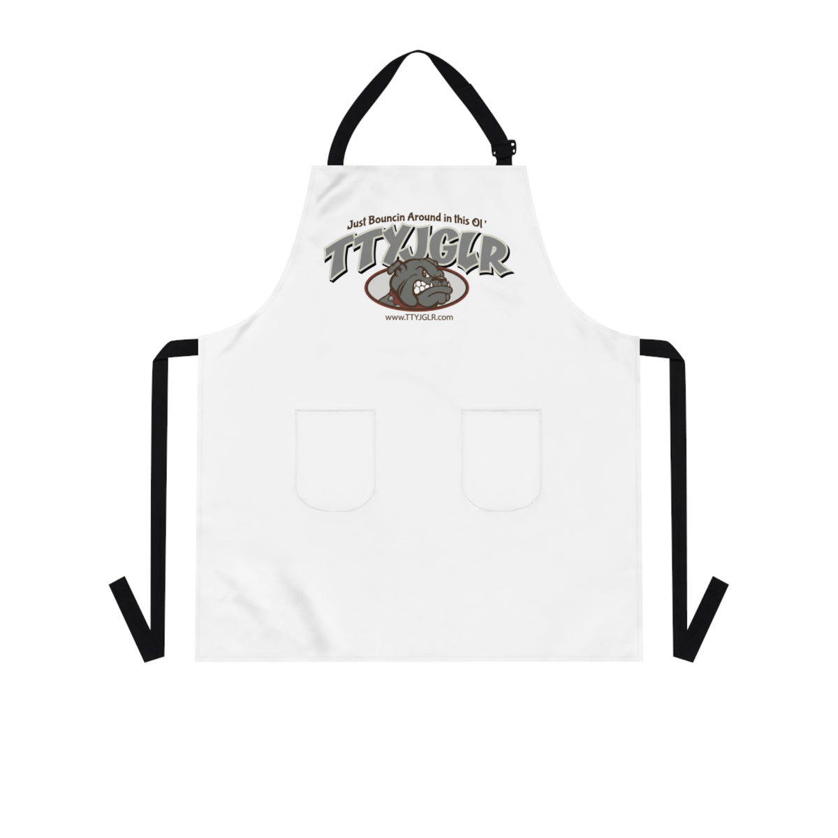 Fire House Cook Apron, TTYJGLR, Gray Bulldog.  This one is called "Demo D" for my boy Denny!!