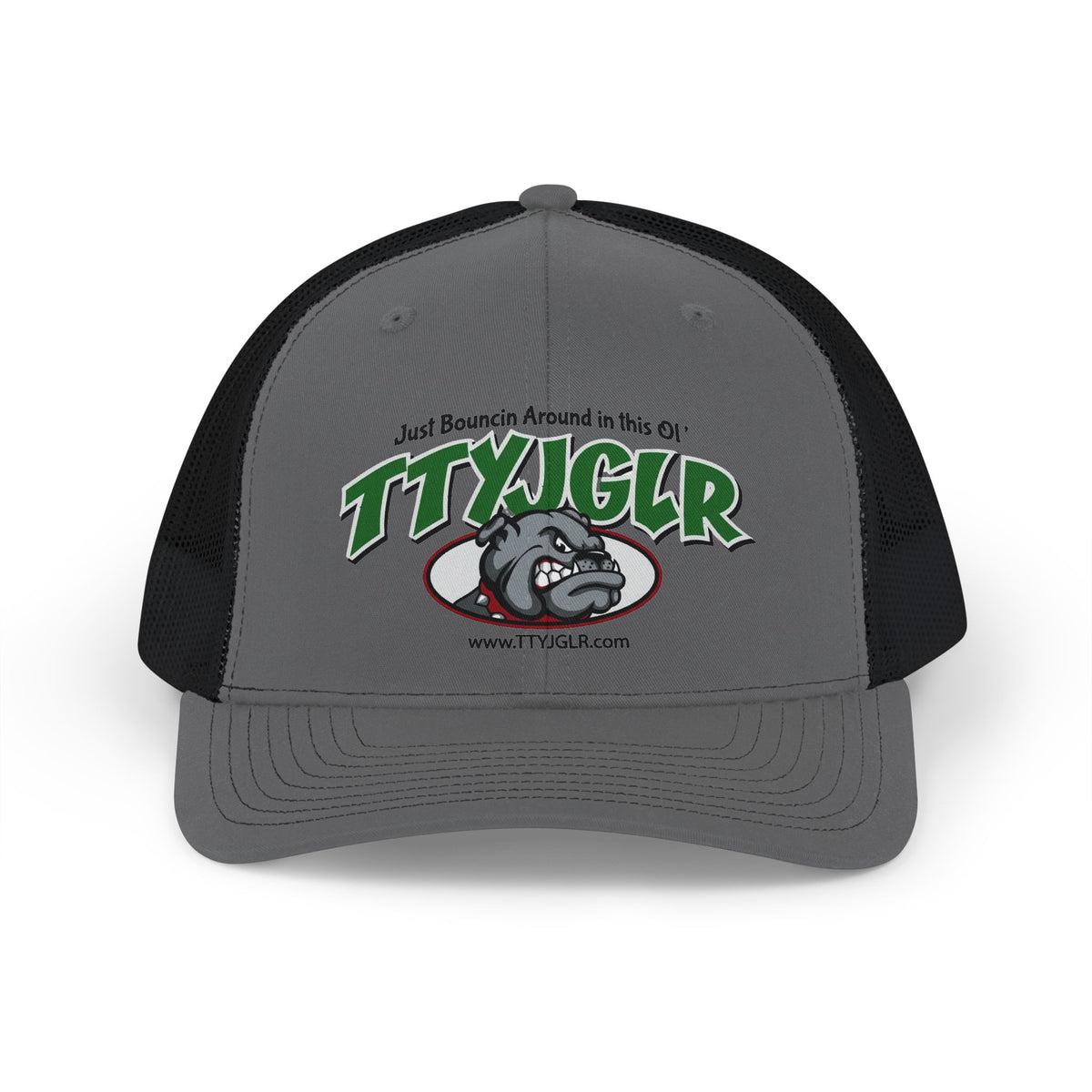 TTYJGLR Bull Dog Trucker Hat - Green