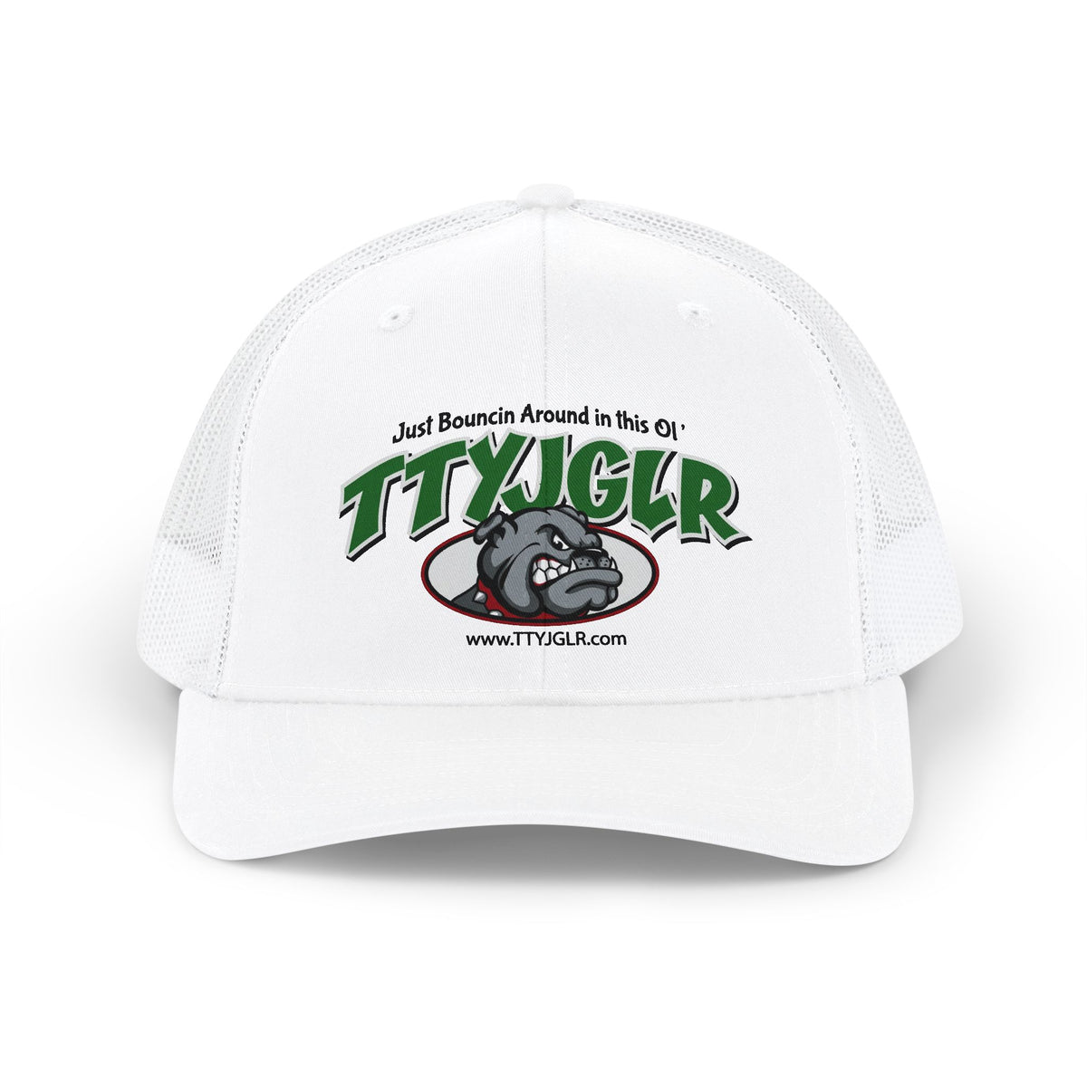 TTYJGLR Bull Dog Trucker Hat - Green